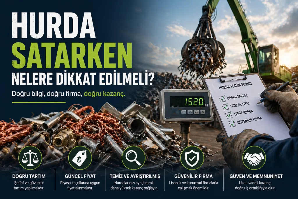 Hurda Satarken Nelere Dikkat Edilmeli?